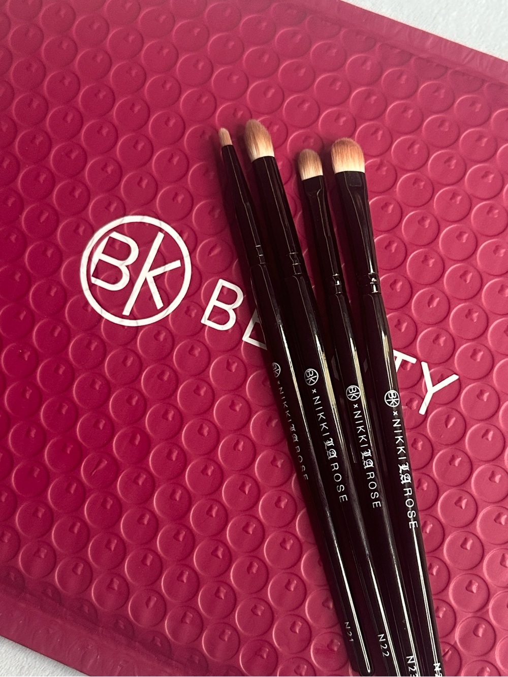 🧰 BK BEAUTY | NIKKI LA ROSE PRO ARTIST EYE BRUSH SET - VOL. 2